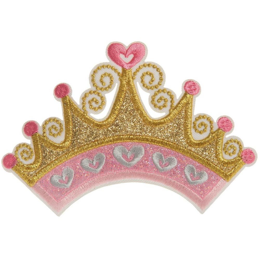 Crown Iron-On Patch