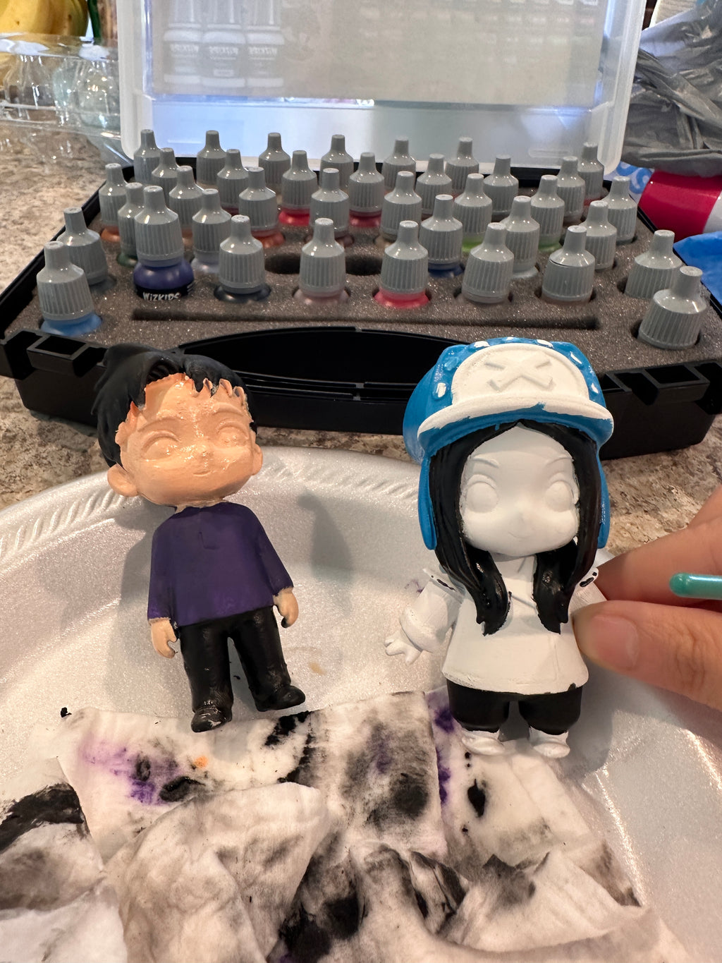 3D MINIFIGURINE PAINT KIT