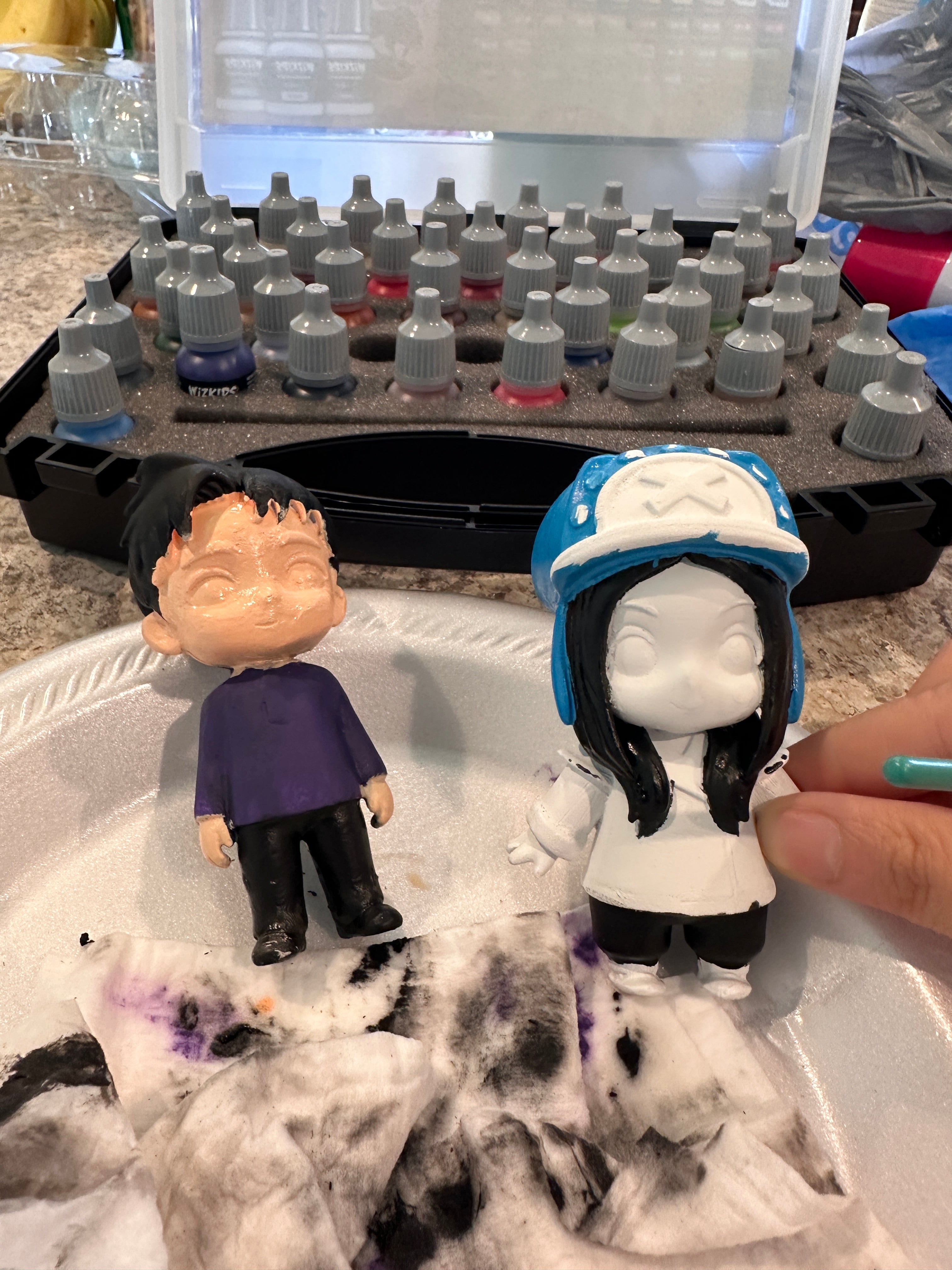 3D MINIFIGURINE PAINT KIT
