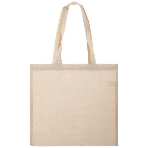 Natural canvas tote bag